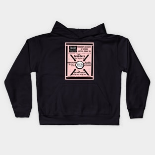 Galaxy Of Stars Winter Tour '64 Kids Hoodie